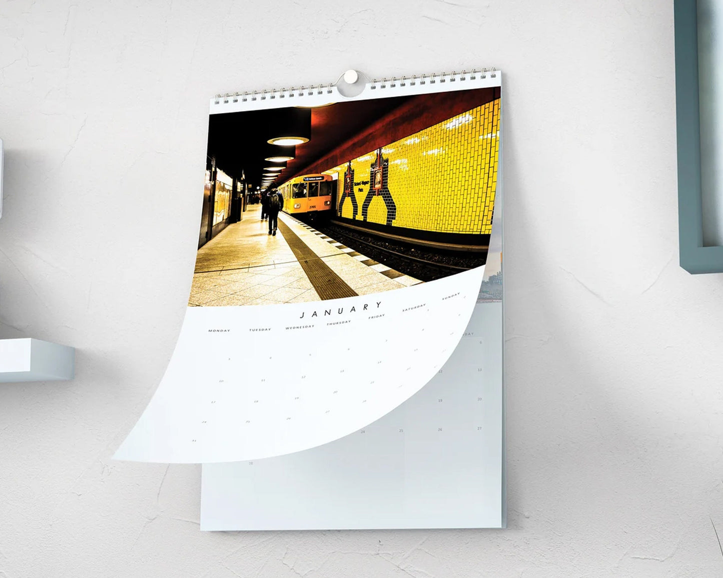 Berlin 2025 Calendar - A3 or A4 Wall Calendar - 2025 Calendar - Gift - New Year - Berlin Calendar - Planner - Berlin Gift