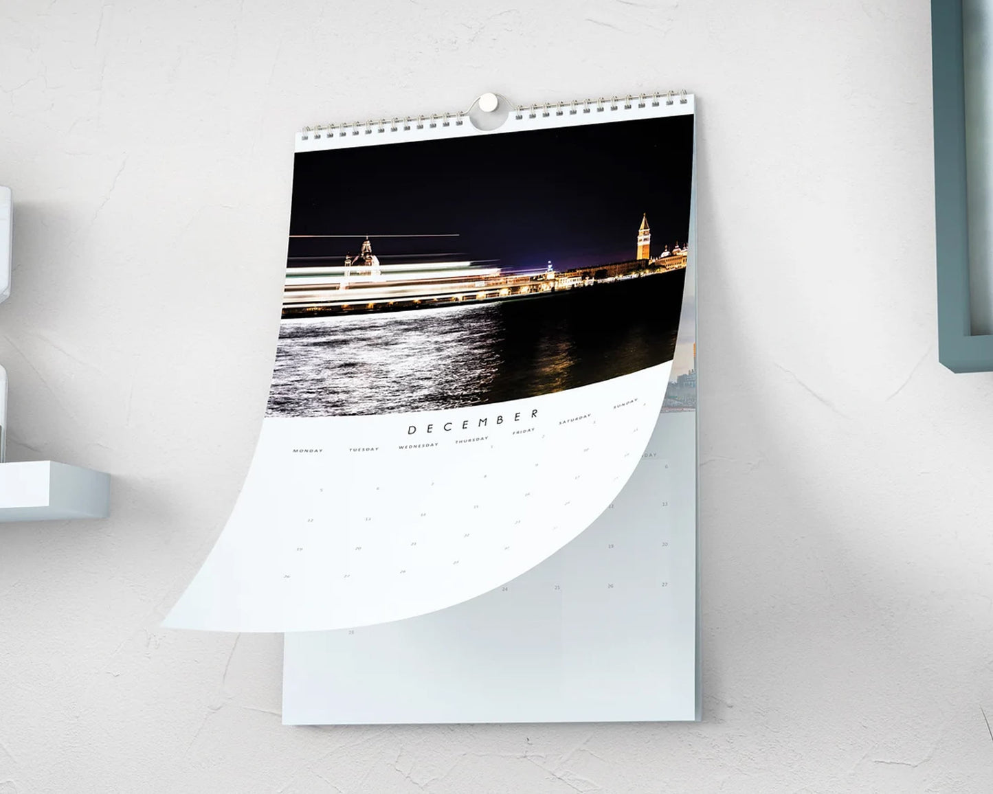 Venice 2025 Wall Calendar - A3 or A4 Wall Calendar - Venice - Venezia - Italy - Gift - New Year - Calendar - Photography Calendar - Fine Art