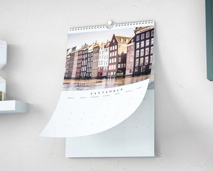 Amsterdam Calendar 2025 - A3 or A4 Wall Calendar - Amsterdam 2025 - 2025 Calendar - Planner - Photography Calendar - 2025 Planner