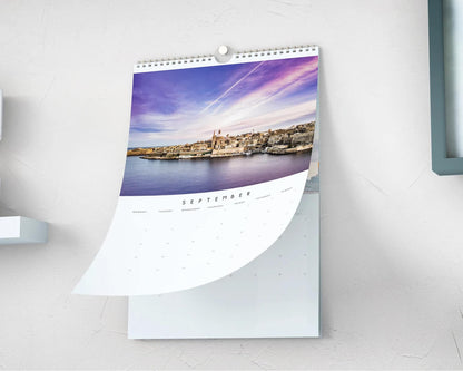 Malta 2025 Calendar - A3 or A4 Wall Calendar - Malta - Gozo - Gift - New Year - Calendar - 2025 Calendar - Photograph Calendar - Malta