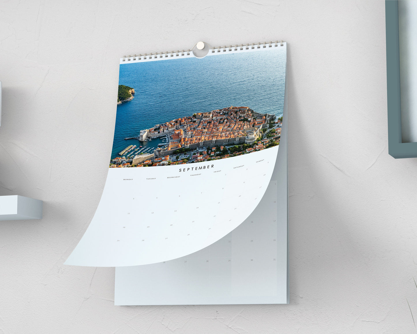 Dubrovnik 2025 Calendar - A3 or A4 Wall Calendar - 2025 Calendar - Gift - New Year - Dubrovnik Calendar - Planner - Croatia