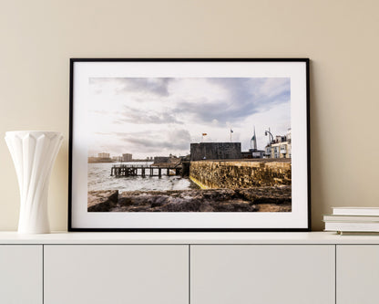 Round Tower - Photography Print - Portsmouth and Southsea Prints - Wall Art -  Frame and Canvas Options - Landscape