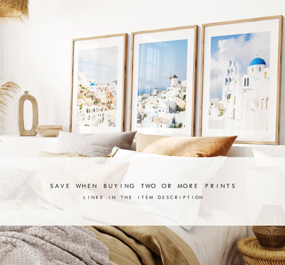 Santorini Photography Print - Greece - Print - Poster - Santorini Photography - Greece Wall Art - Oia Photography Print - Oia Santorini