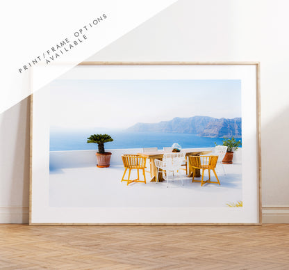 Greek Photography Print - Greece - Print - Poster - Santorini Photography - Greece Wall Art - Greek Wall Art - Greece Photography - Minimal