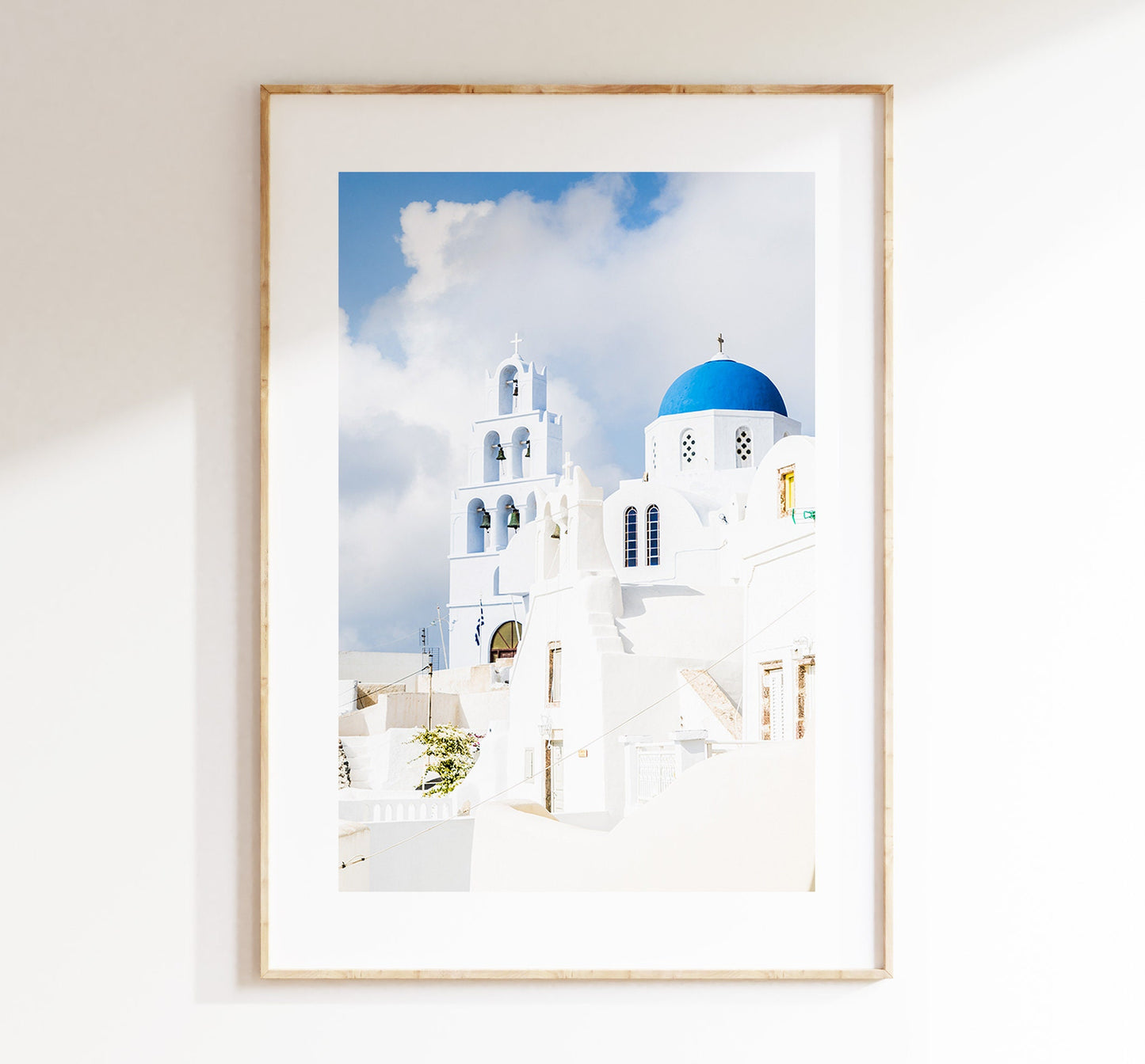 Santorini Print - Greece - Print - Poster - Santorini Photography - Greece Wall Art - Portrait - Santorini Poster - Santorini Wall Art