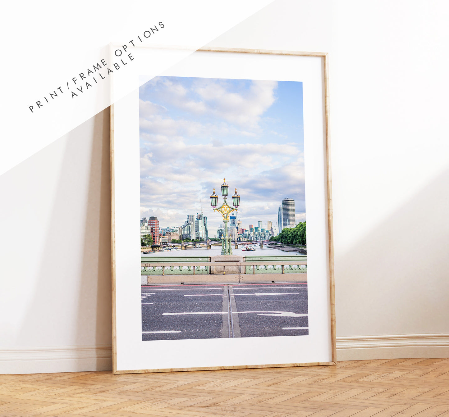 London Print - London Photography Print - Fine Art Photography - London Print - Poster - Wall Art - Westminster Bridge - London Poster