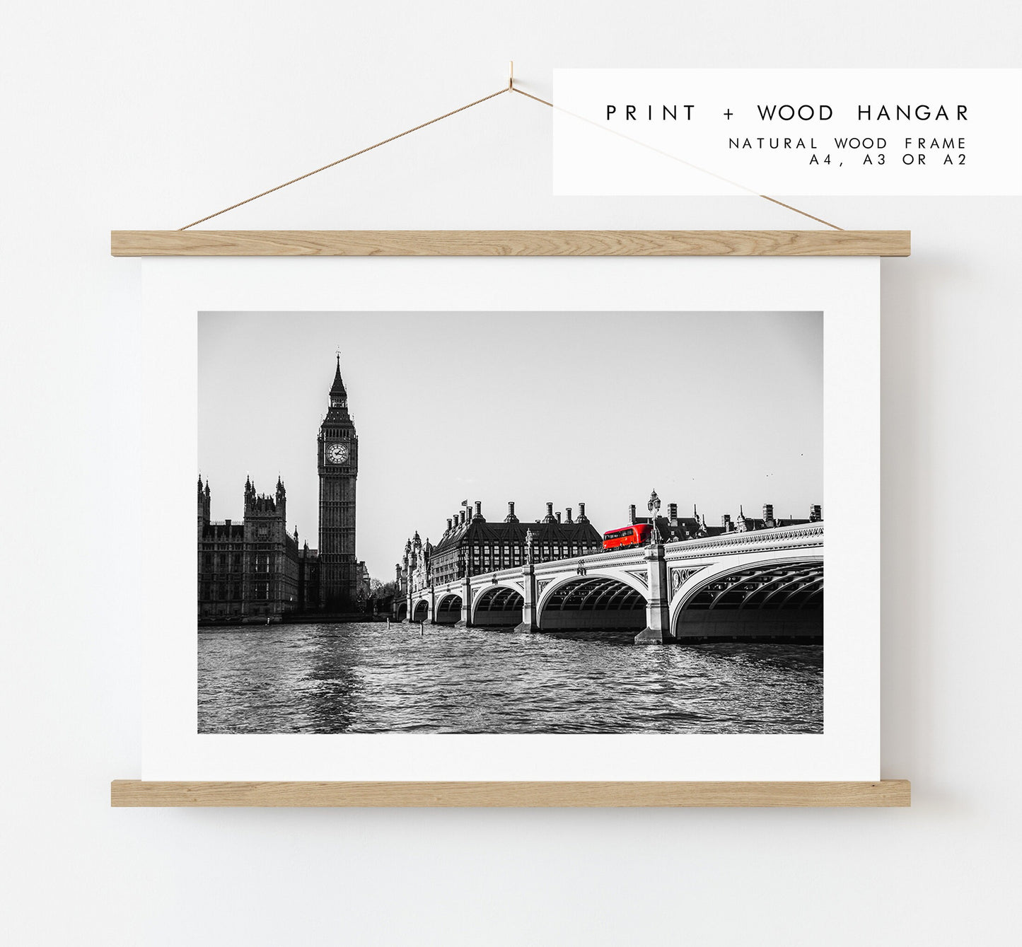 London Black and White Print - London Photography Print - Fine Art Photography - London Print - Wall Art - Framed - Canvas - Landscape