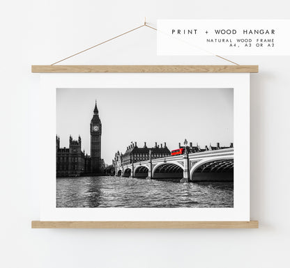 London Black and White Print - London Photography Print - Fine Art Photography - London Print - Wall Art - Framed - Canvas - Landscape