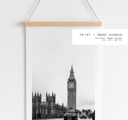 London Black and White Print - London Photography Print - Fine Art Photography - London Print - Poster - Wall Art - Black and White