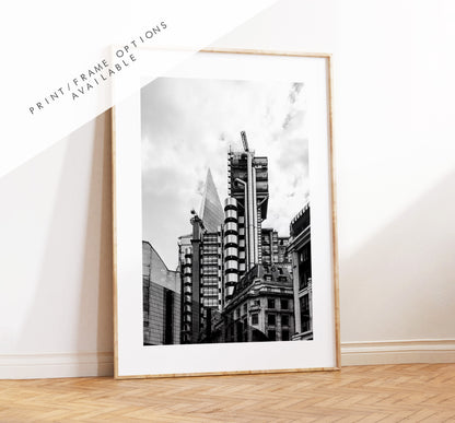 Lloyds of London - London Photography Print - Fine Art Photography - London Print - Poster - Print - Architecture - Modernist Architecture