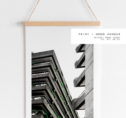 London Brutalist Architecture  Print - London Photography Print - Fine Art Photography - London Print - Poster - Wall Art - Black and White