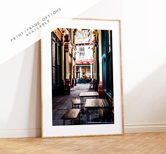 Leadenhall Market -  London Photography Print - Fine Art Photography - London Print - Poster - Wall Art - Leadenhall Market Print - Colour