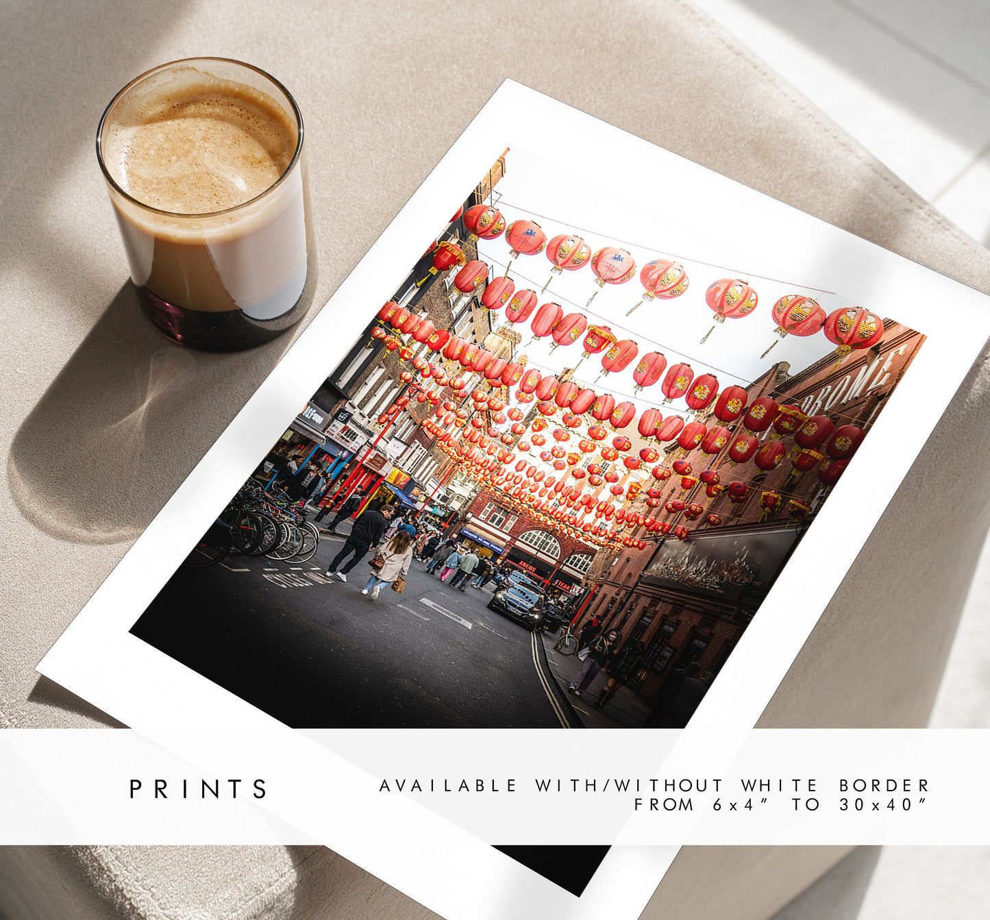 London Chinatown Print - London Photography Print - Fine Art Photography - London Print - Poster - Wall Art - Chinatown - Portrait - Colour