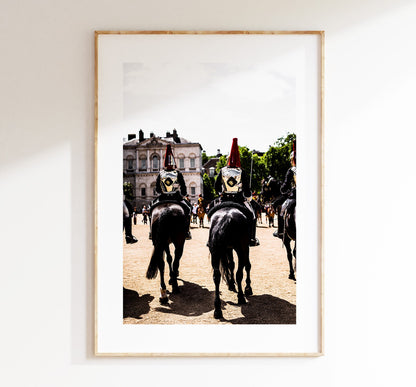 Horseguard Parade - London Photography Print - Fine Art Photography - London Print - Poster - Wall Art - St James Park London - Queens Guard