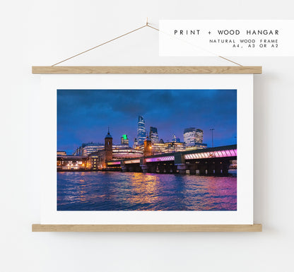 London at Twilight - London Photography Print - Fine Art Photography - London Print - Poster - Wall Art - Landscape Photography Print