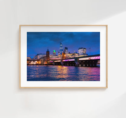 London at Twilight - London Photography Print - Fine Art Photography - London Print - Poster - Wall Art - Landscape Photography Print