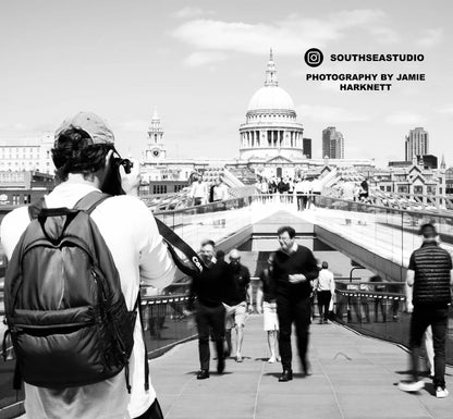 London Print Set of Three - Black and White - Pop of Red - London Print Set - London Photography - Fine Art Photography - London Poster Set