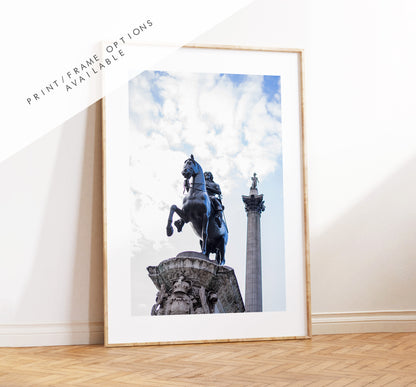 Trafalgar Square Print - London Photography Print - Fine Art Photography - London Print - Poster - Wall Art - Trafalgar Square Poster