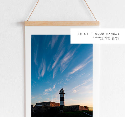 Southsea Lighthouse - Photography Print - Portsmouth and Southsea Prints - Wall Art -  Frame and Canvas Options - Portrait