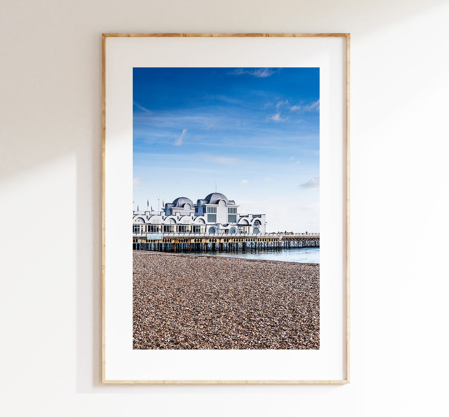 South Parade Pier - Photography Print - Portsmouth and Southsea Prints - Wall Art -  Frame and Canvas Options - Portrait