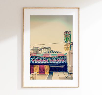 Clarence Pier - Photography Print - Portsmouth and Southsea Prints - Wall Art -  Frame and Canvas Options - Portrait