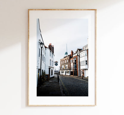 Old Portsmouth - Photography Print - Portsmouth and Southsea Prints - Wall Art -  Frame and Canvas Options - Portrait