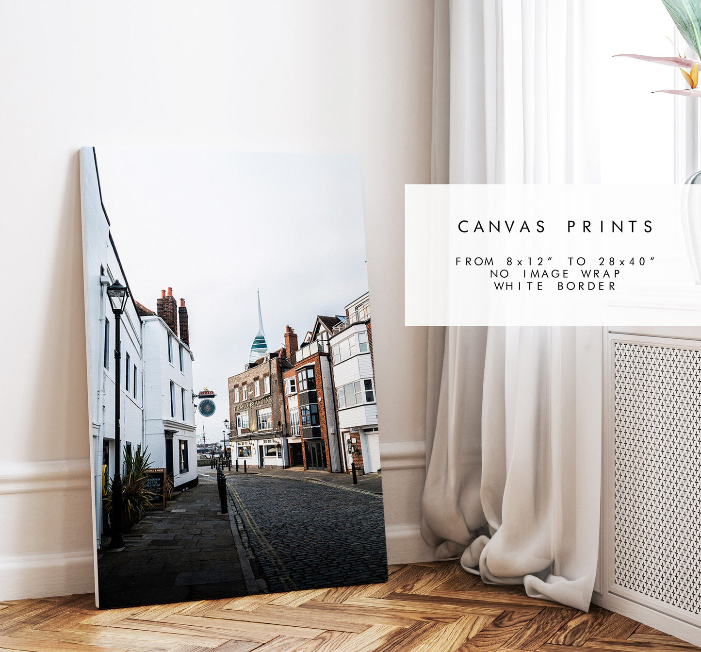 Old Portsmouth - Photography Print - Portsmouth and Southsea Prints - Wall Art -  Frame and Canvas Options - Portrait