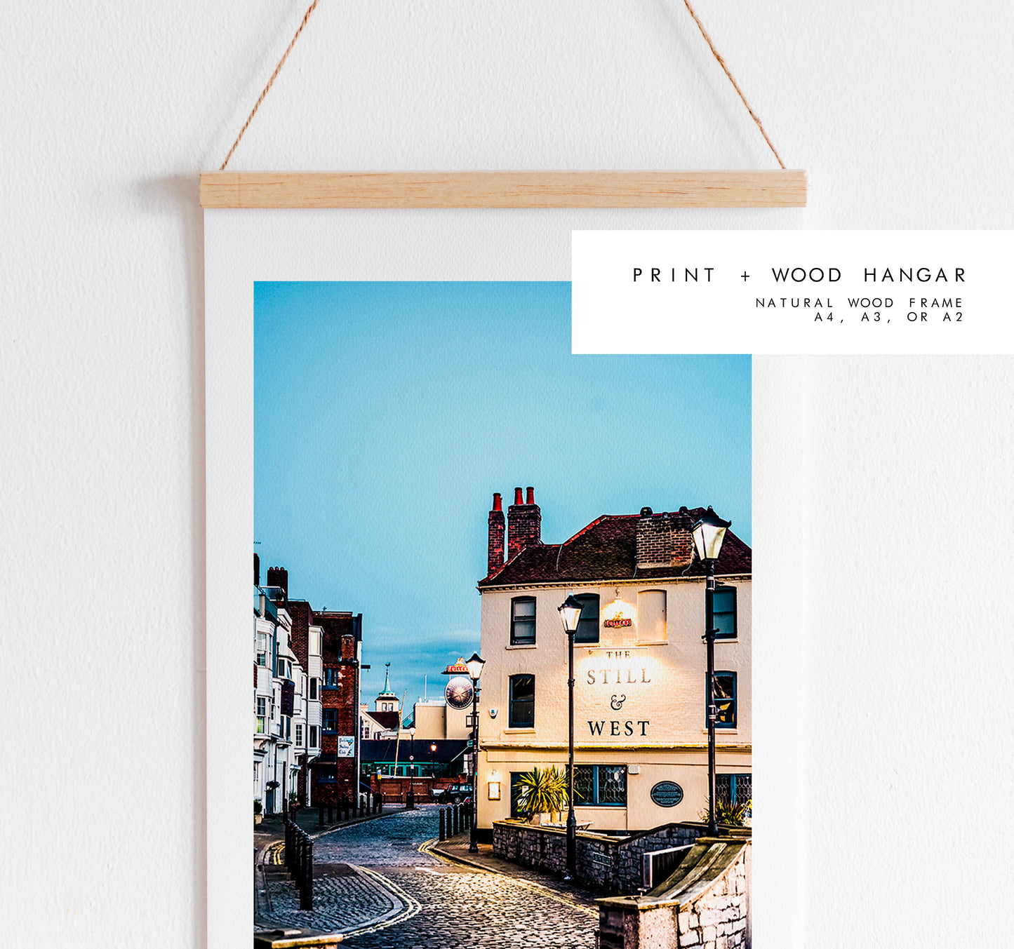 Still and West - Photography Print - Portsmouth and Southsea Prints - Wall Art -  Frame and Canvas Options -  Portrait