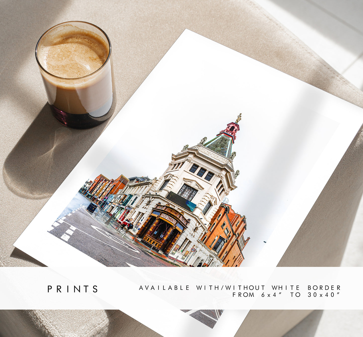 Albert Road - Photography Print - Portsmouth and Southsea Prints - Wall Art -  Frame and Canvas Options - Portrait