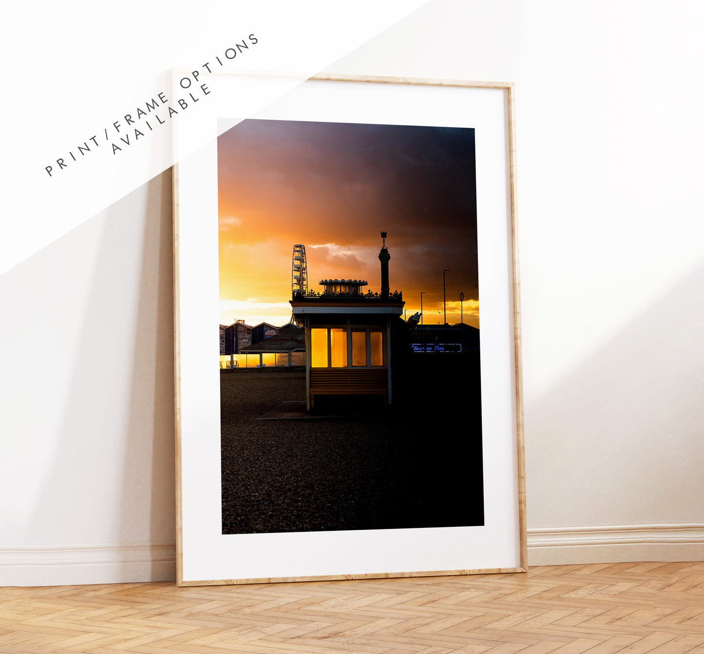 Southsea Print - Photography Print - Portsmouth and Southsea Prints - Wall Art -  Frame and Canvas Options - Portrait