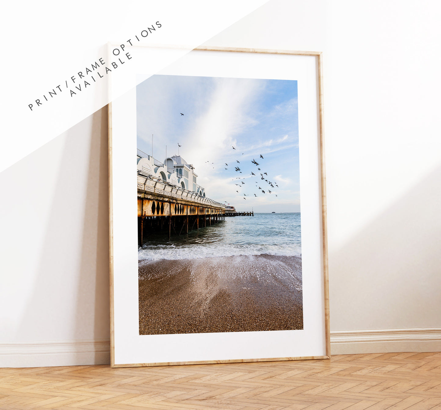 Southsea Print - Photography Print - Portsmouth and Southsea Prints - Wall Art -  Frame and Canvas Options - Portrait