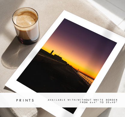 Southsea Sunrise - Photography Print - Portsmouth and Southsea Prints - Wall Art -  Frame and Canvas Options - Portrait