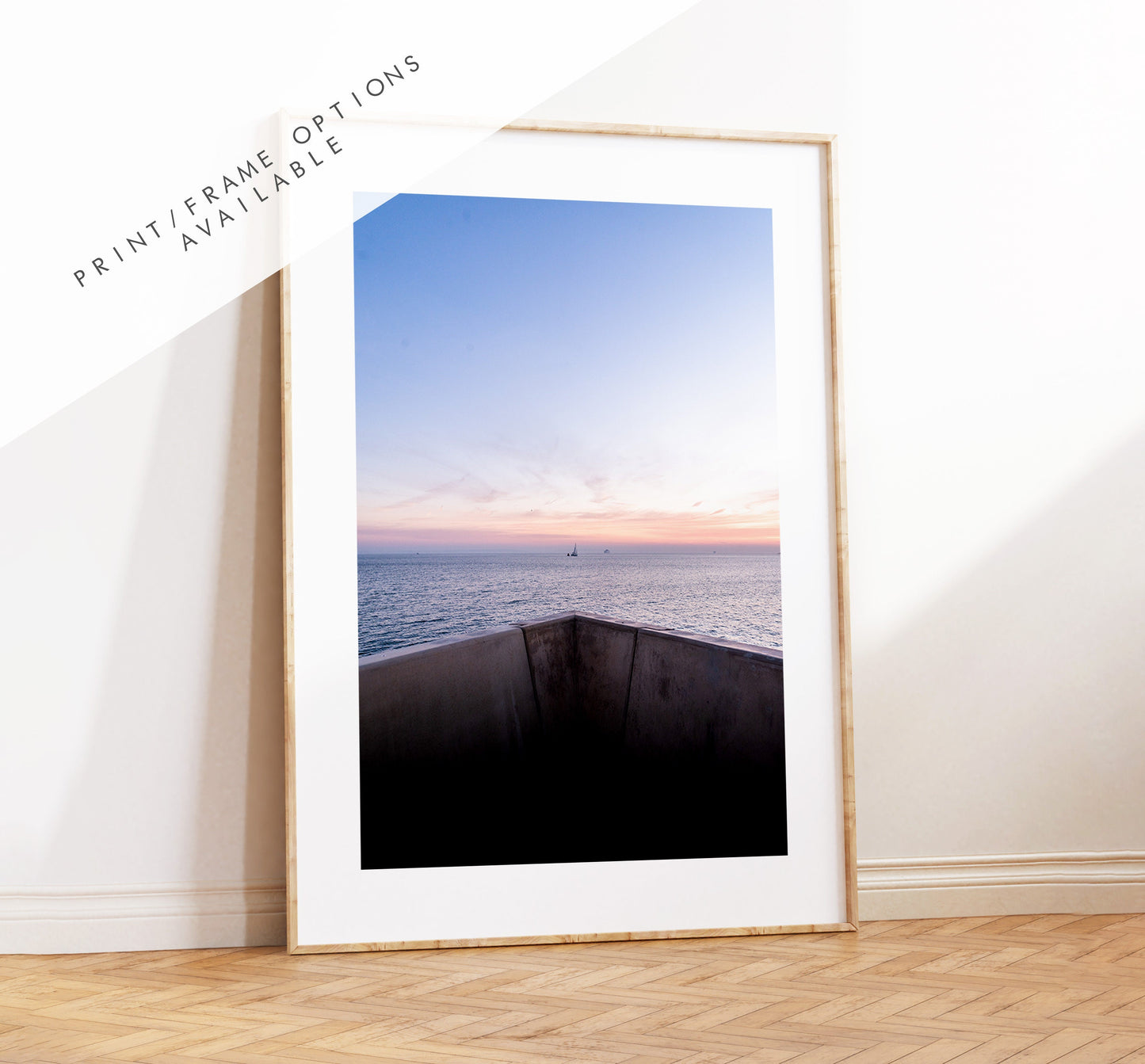 Southsea Seafront - Photography Print - Portsmouth and Southsea Prints - Wall Art -  Frame and Canvas Options - Portrait