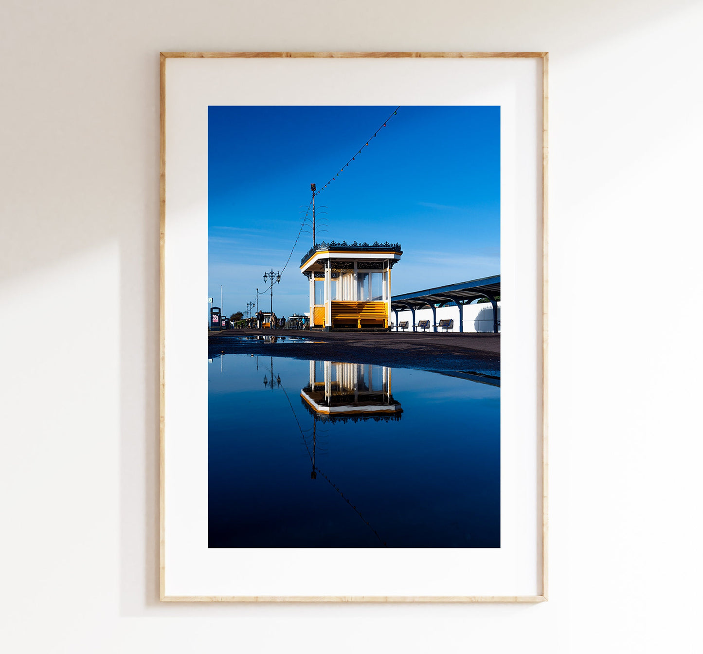 Southsea Shelters - Photography Print - Portsmouth and Southsea Prints - Wall Art -  Frame and Canvas Options - Portrait