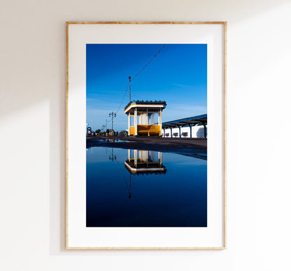 Southsea Shelters - Photography Print - Portsmouth and Southsea Prints - Wall Art -  Frame and Canvas Options - Portrait