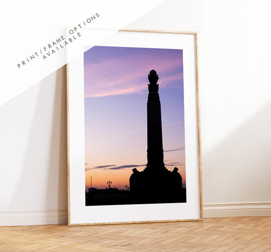 Southsea Common - Photography Print - Portsmouth and Southsea Prints - Wall Art -  Frame and Canvas Options - Portrait