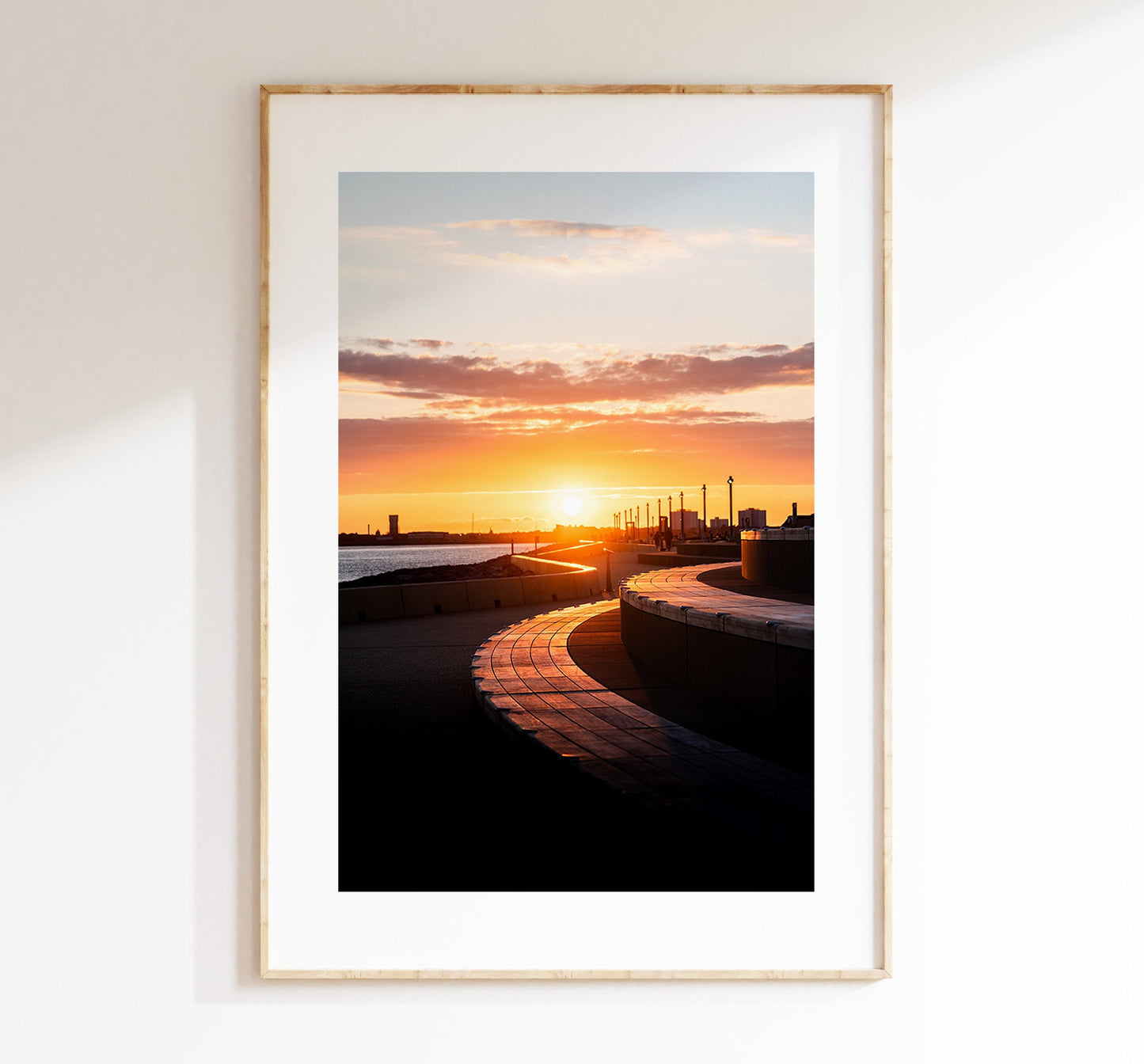 Southsea Seafront - Photography Print - Portsmouth and Southsea Prints - Wall Art -  Frame and Canvas Options - Portrait