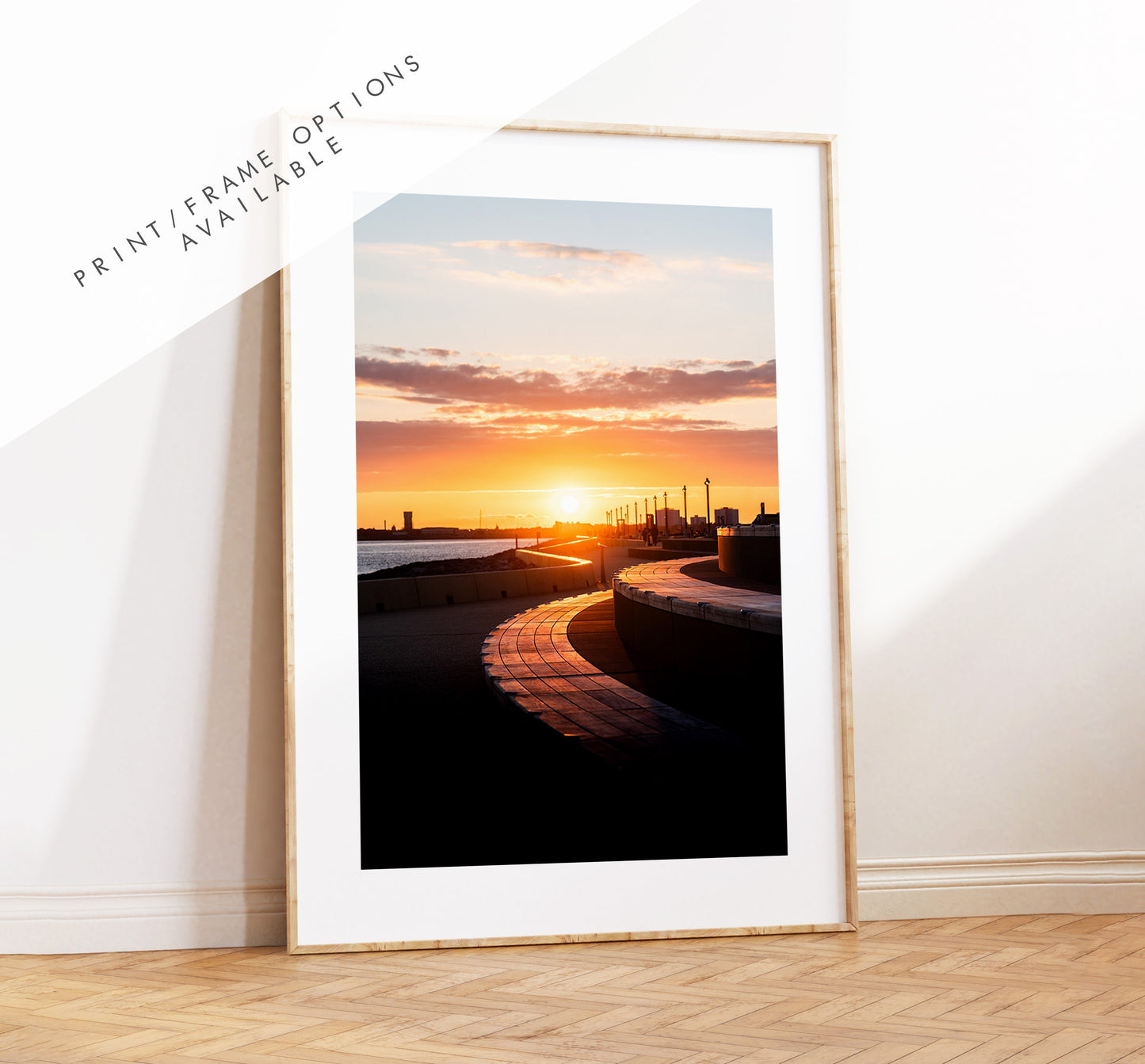 Southsea Seafront - Photography Print - Portsmouth and Southsea Prints - Wall Art -  Frame and Canvas Options - Portrait