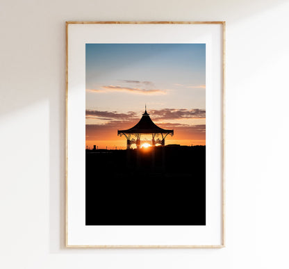 Southsea Bandstand - Photography Print - Portsmouth and Southsea Prints - Wall Art -  Frame and Canvas Options - Portrait