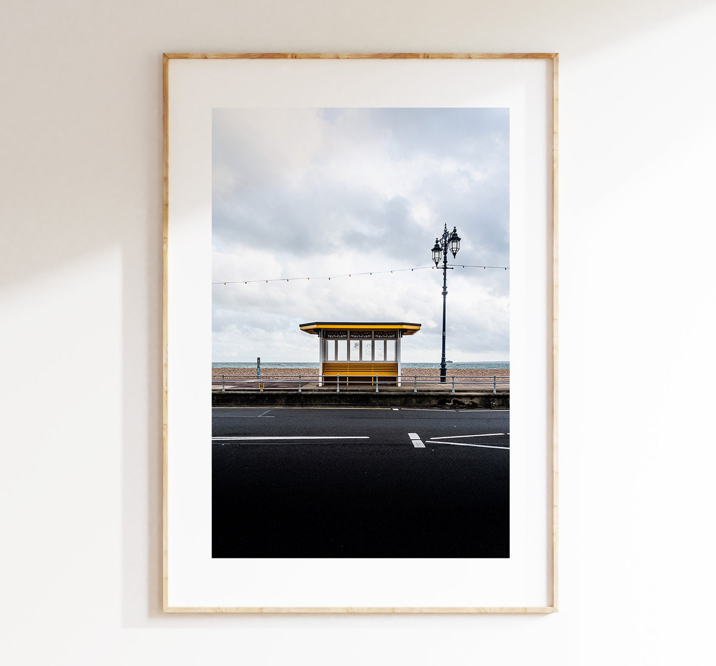 Southsea Shelters - Photography Print - Portsmouth and Southsea Prints - Wall Art -  Frame and Canvas Options - Portrait