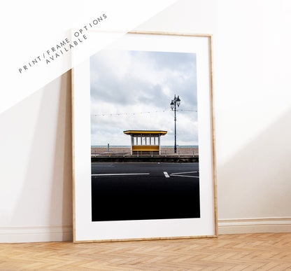 Southsea Shelters - Photography Print - Portsmouth and Southsea Prints - Wall Art -  Frame and Canvas Options - Portrait