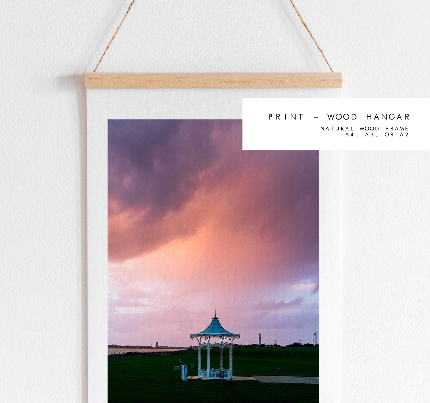 Southsea Bandstand - Photography Print - Portsmouth and Southsea Prints - Wall Art -  Frame and Canvas Options - Portrait