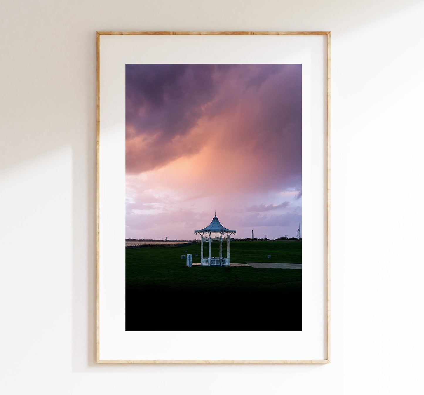 Southsea Bandstand - Photography Print - Portsmouth and Southsea Prints - Wall Art -  Frame and Canvas Options - Portrait