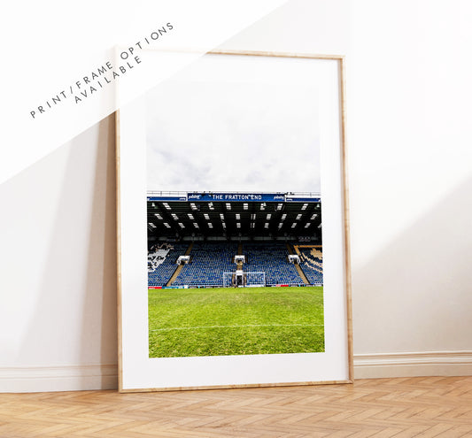 Fratton Park - Photography Print - Portsmouth and Southsea Prints - Wall Art -  Frame and Canvas Options - Portrait