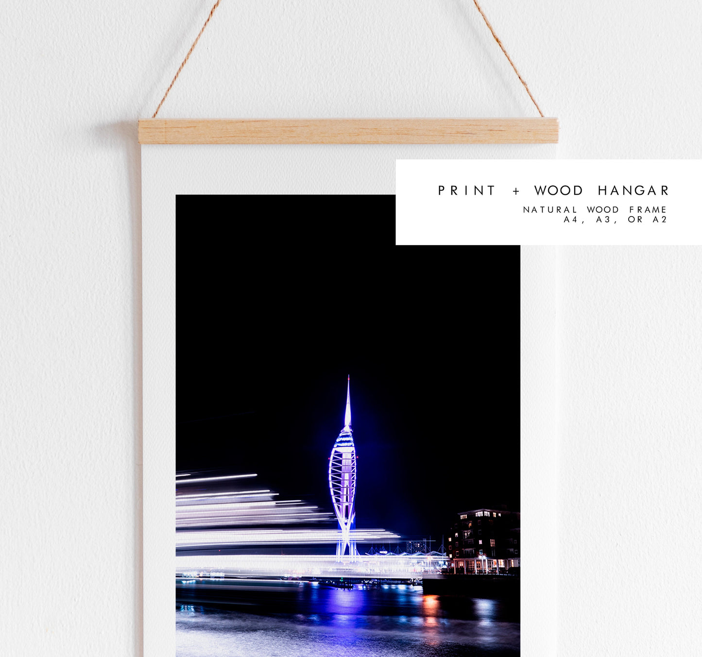 Spinnaker Tower - Photography Print - Portsmouth and Southsea Prints - Wall Art -  Frame and Canvas Options - Portrait