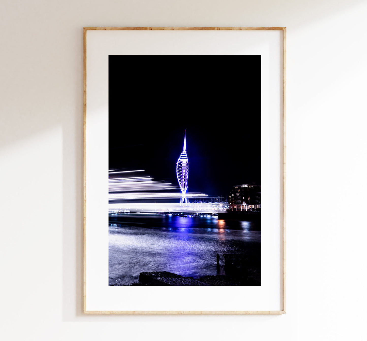 Spinnaker Tower - Photography Print - Portsmouth and Southsea Prints - Wall Art -  Frame and Canvas Options - Portrait