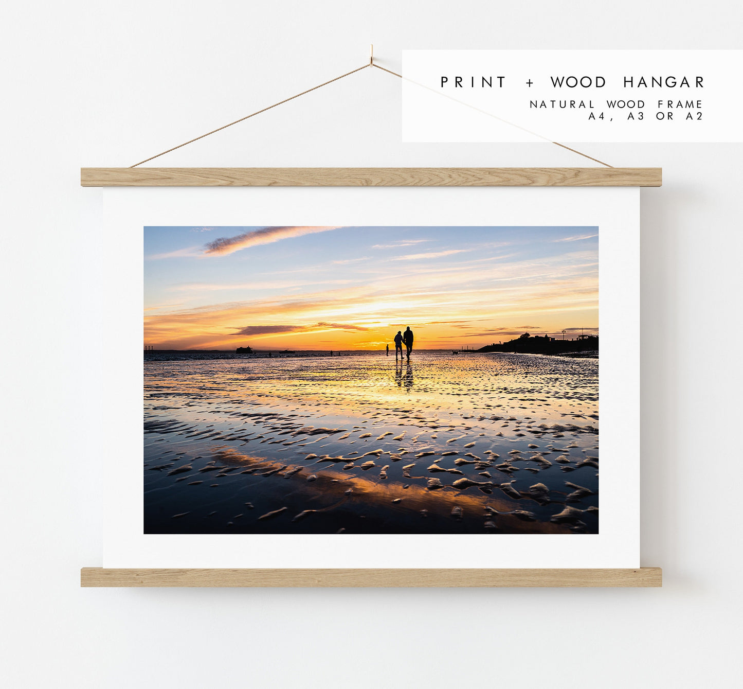 Southsea Beach - Photography Print - Portsmouth and Southsea Prints - Wall Art -  Frame and Canvas Options - Landscape