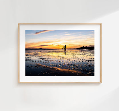 Southsea Beach - Photography Print - Portsmouth and Southsea Prints - Wall Art -  Frame and Canvas Options - Landscape