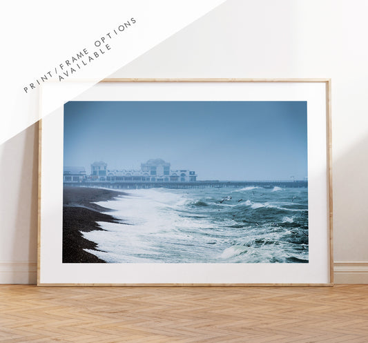 Southsea Storms - Photography Print - Portsmouth and Southsea Prints - Wall Art -  Frame and Canvas Options - Landscape