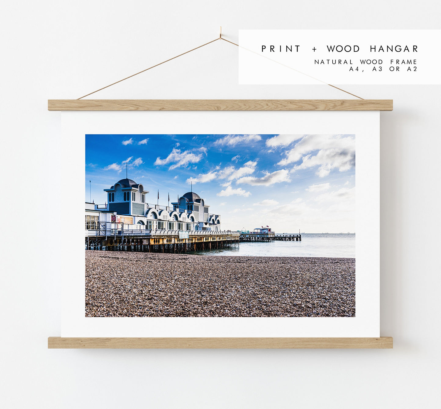 South Parade Pier - Photography Print - Portsmouth and Southsea Prints - Wall Art -  Frame and Canvas Options - Landscape